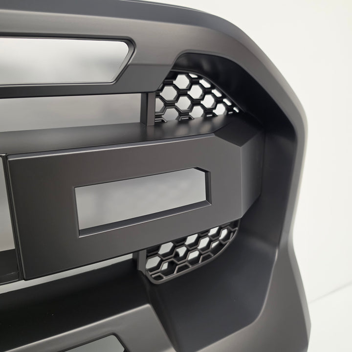 Black Front Grille For Ford Ranger T8 Wildtrak 2016-2018