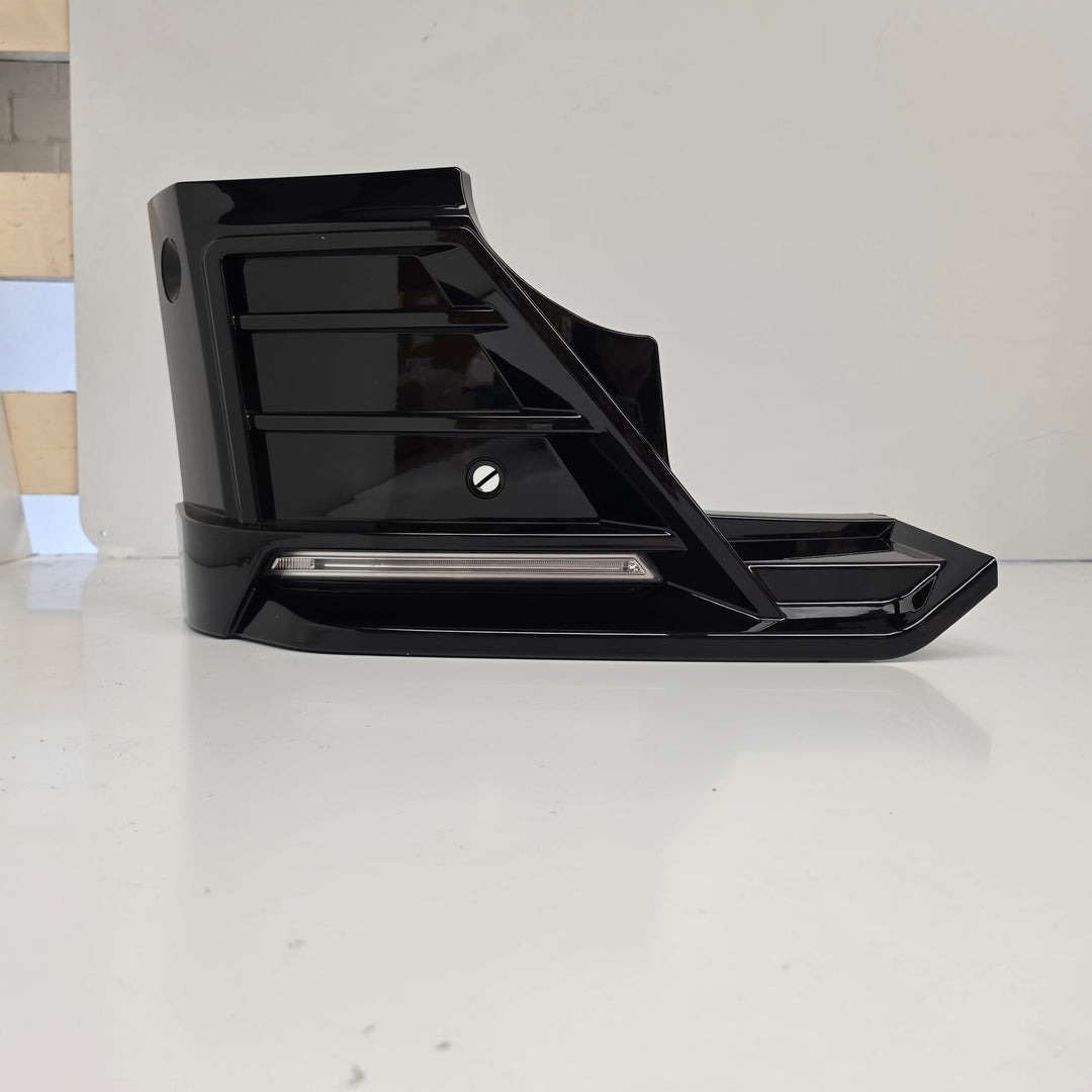 Black Front LED Splitter For Land Rover Defender L663 2020+