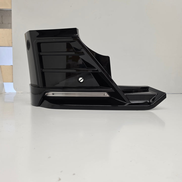 Black Front LED Splitter For Land Rover Defender L663 2020+