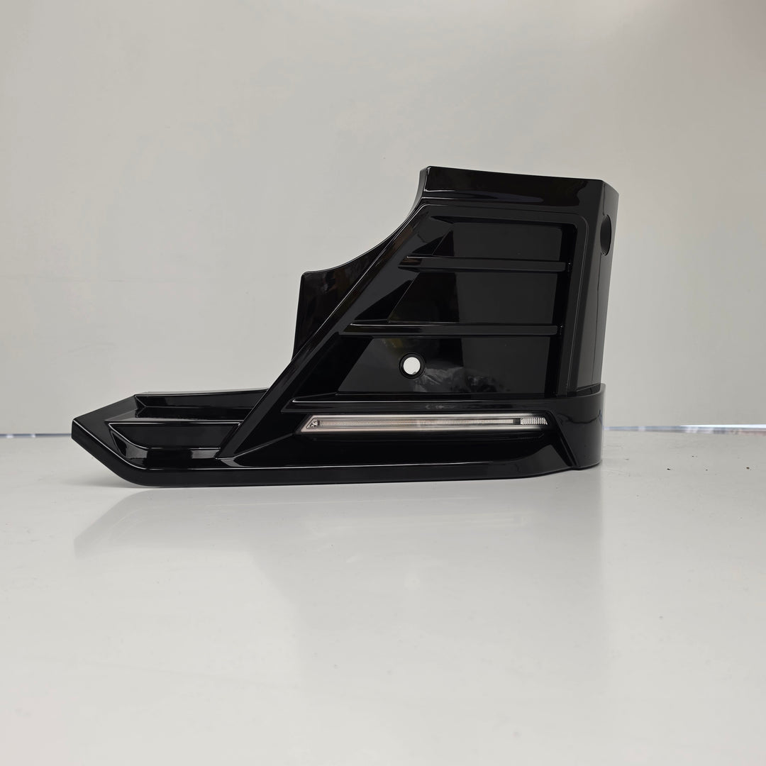 Black Front LED Splitter For Land Rover Defender L663 2020+