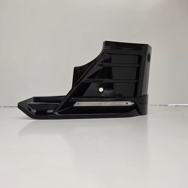 Black Front LED Splitter For Land Rover Defender L663 2020+