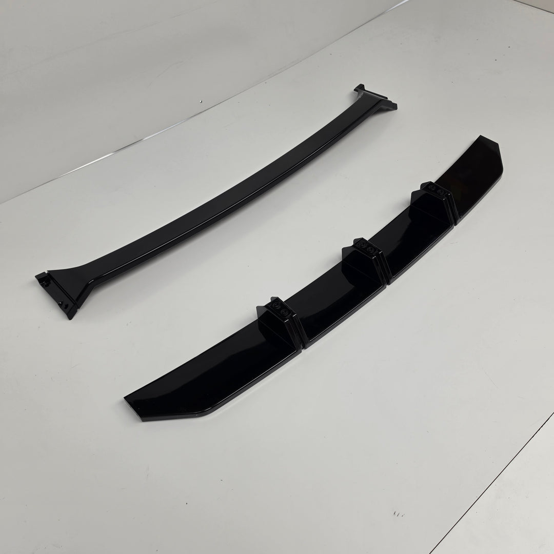 Black Front LED Splitter For Land Rover Defender L663 2020+