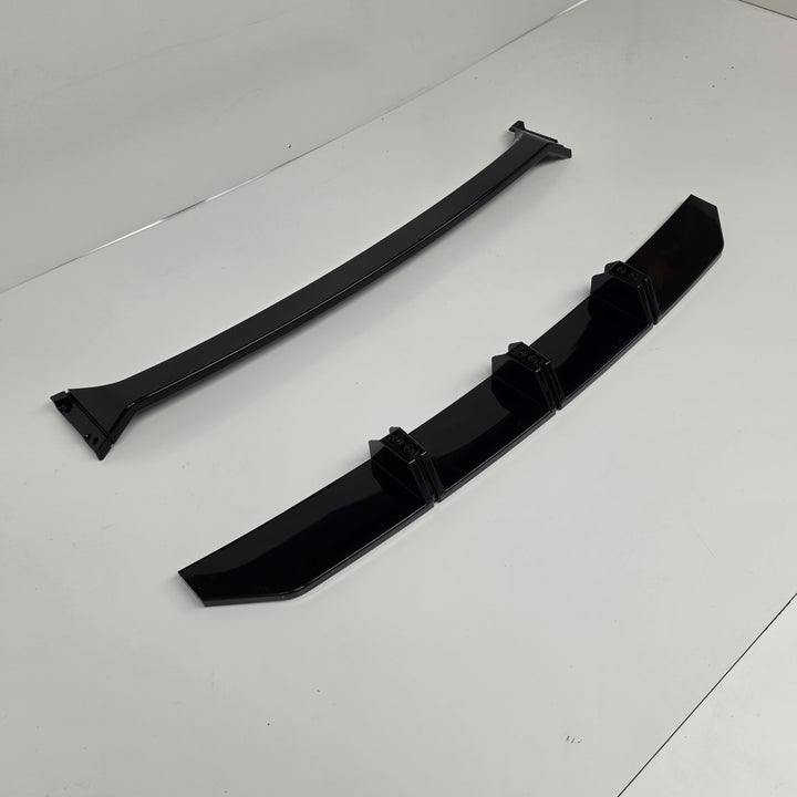 Black Front LED Splitter For Land Rover Defender L663 2020+