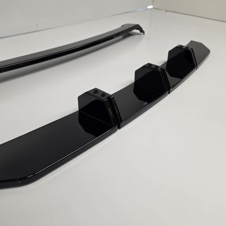Black Front LED Splitter For Land Rover Defender L663 2020+