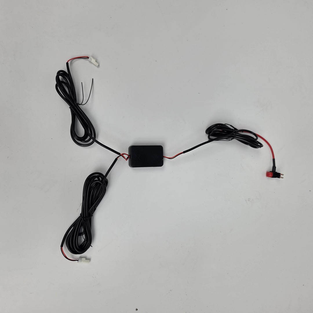 Black Front LED Splitter For Land Rover Defender L663 2020+