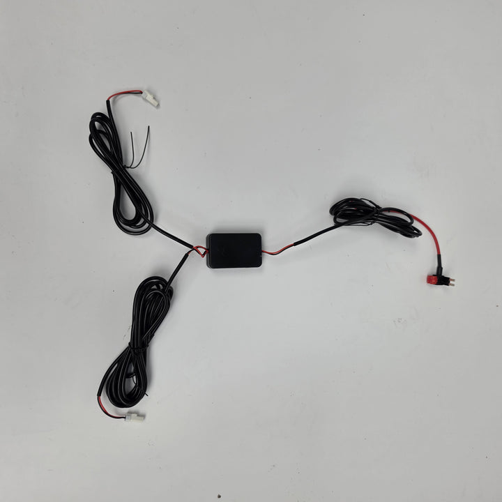 Black Front LED Splitter For Land Rover Defender L663 2020+