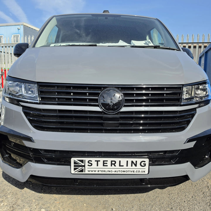 Front Grille For Volkswagen Transporter T6.1 2019-2023 - Gloss Black