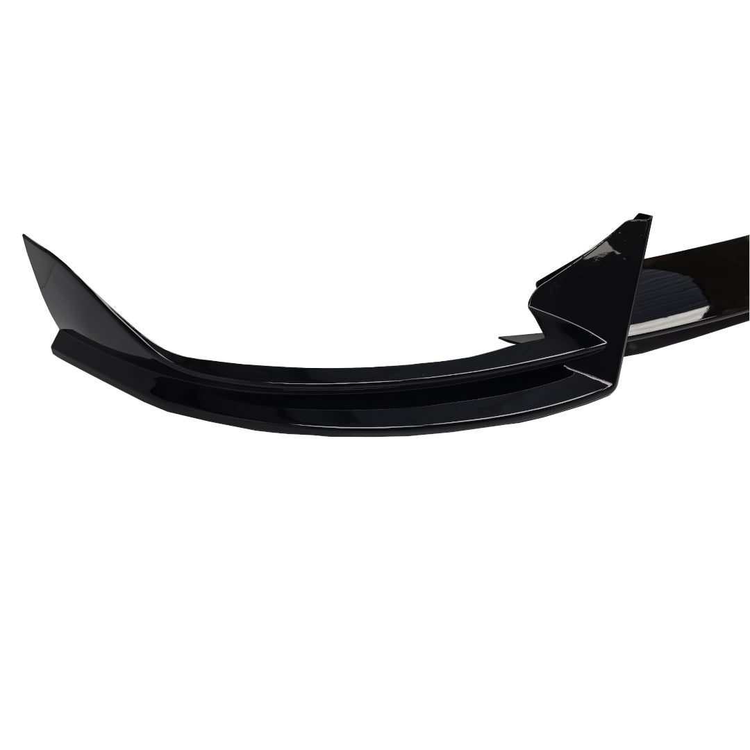 Black Front Splitter For Tesla Model Y 2020-2024