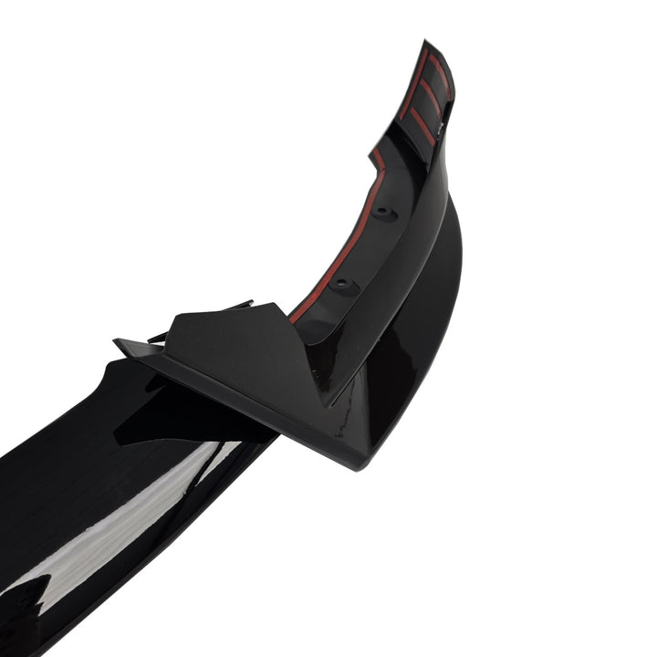 Black Front Splitter For Tesla Model 3 2017-2023