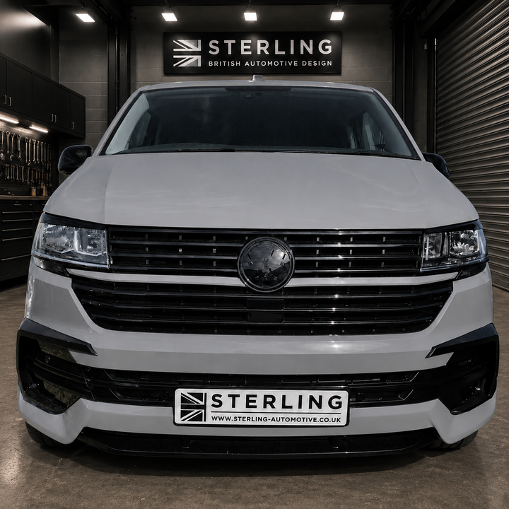 Front Grille For Volkswagen Transporter T6.1 2019-2023 - Gloss Black