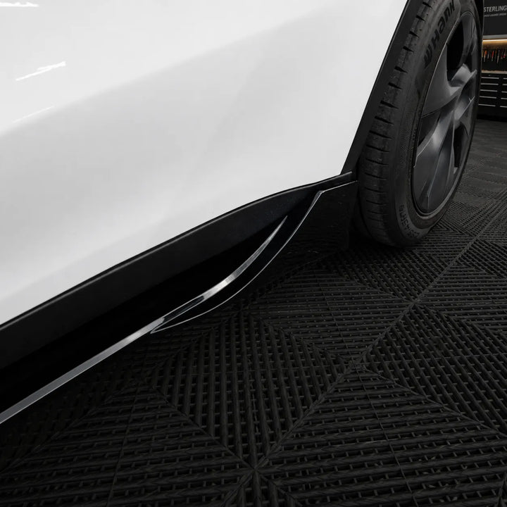 Side Skirts For Tesla Model Y 2020-2024 - Gloss Black