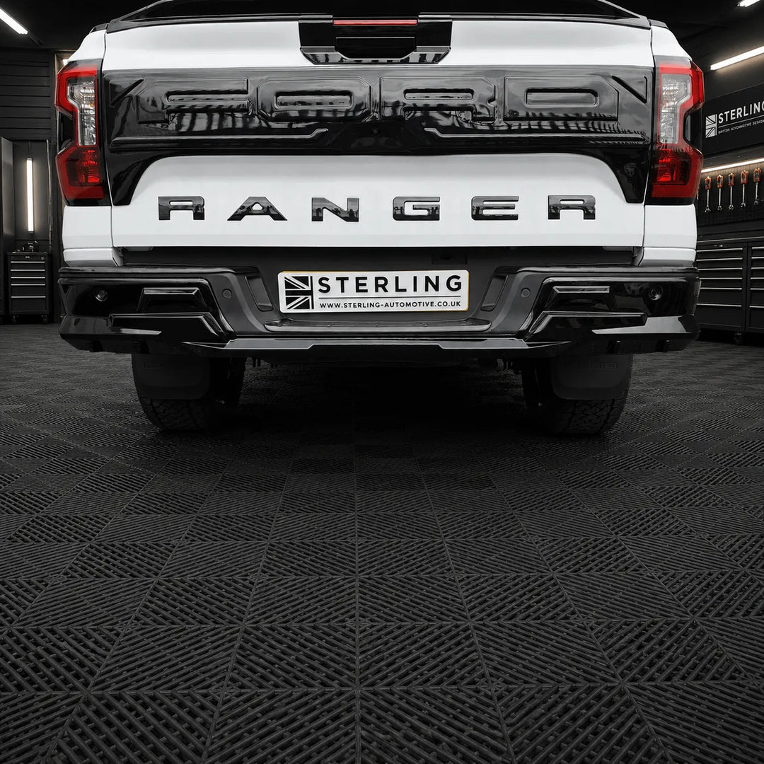 Rear Bumper Guard For Ford Ranger T9 2023+ - Satin Black