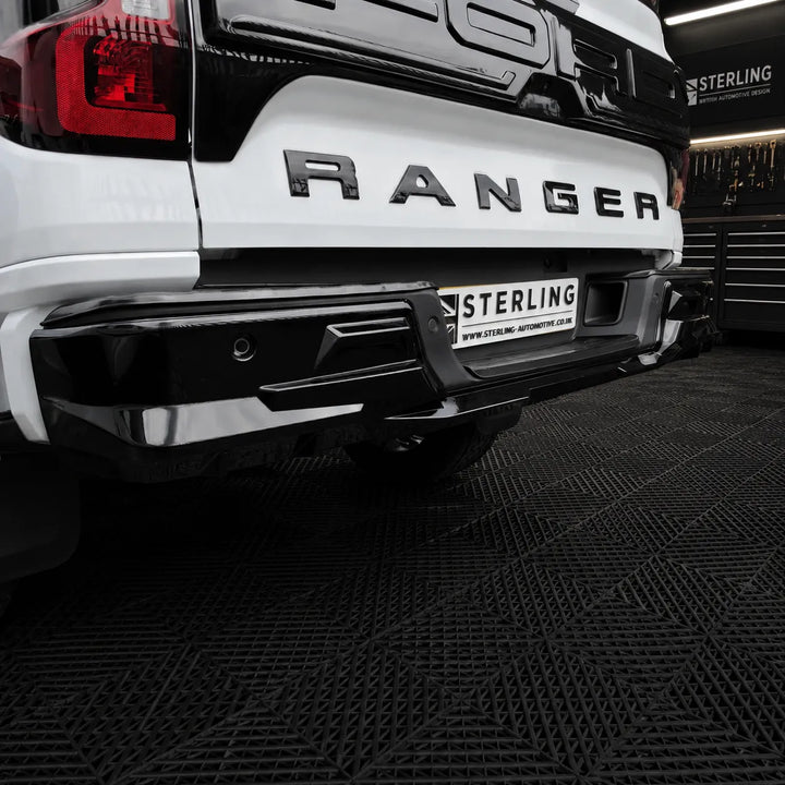 Rear Bumper Guard For Ford Ranger T9 2023+ - Satin Black