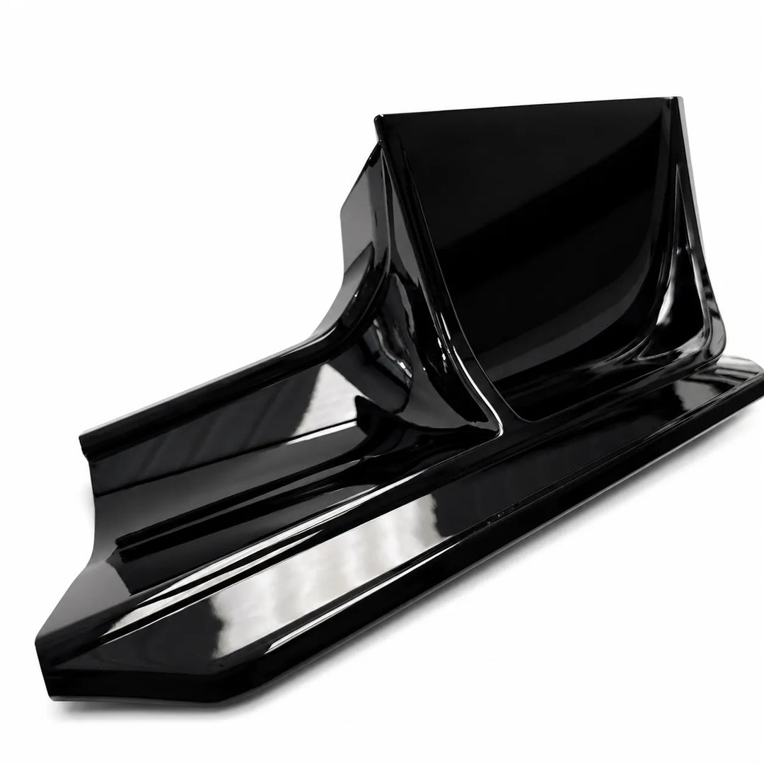 Front Splitter Aero Style For Land Rover Defender L663 2020+ - Gloss Black