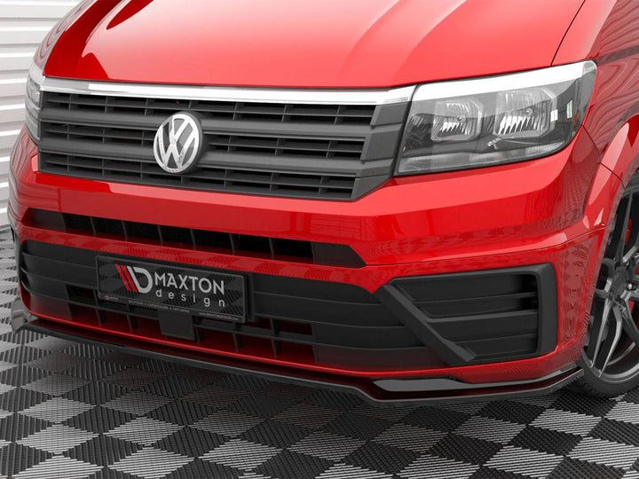 VW Crafter / MAN TGE V.2 Front Splitter 2017 onwards