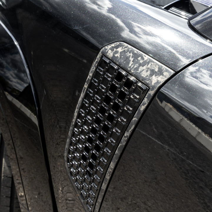 Side vents OCTA Style For Land Rover Defender L663 2020+ - Forged Carbon Fibre