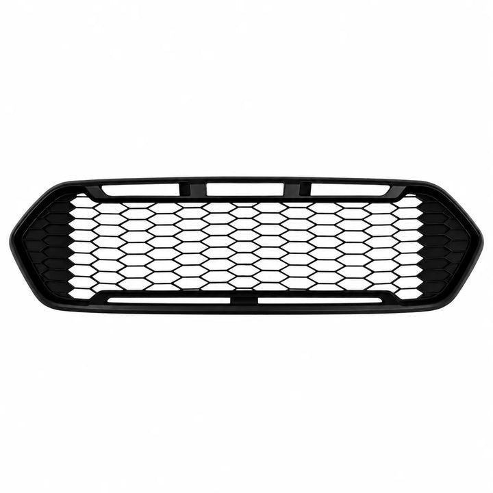 Black Front Badgeless Grille For Ford Transit Custom 2018-2023