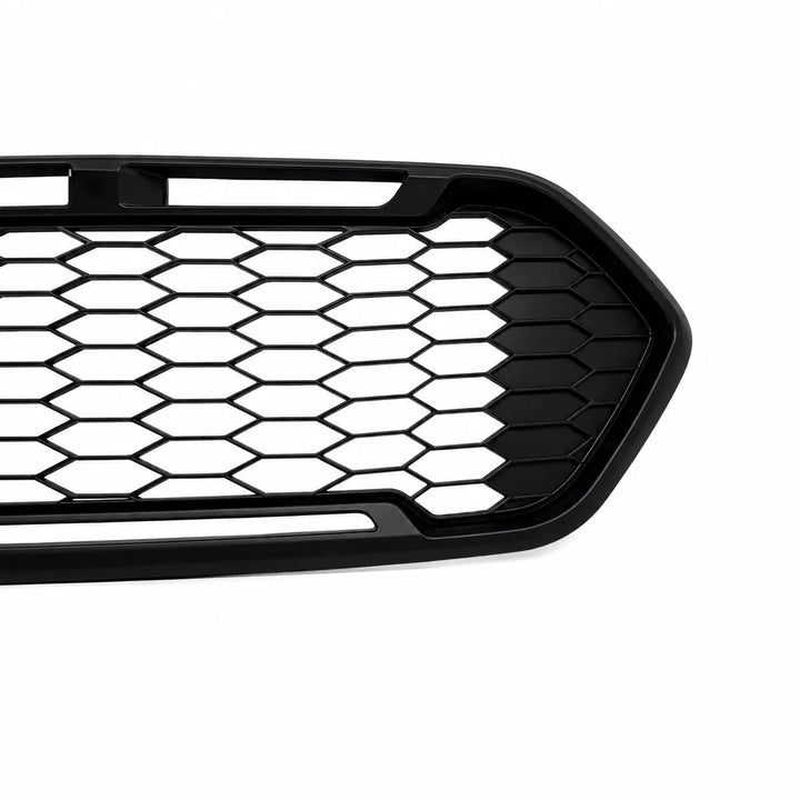 Black Front Badgeless Grille For Ford Transit Custom 2018-2023
