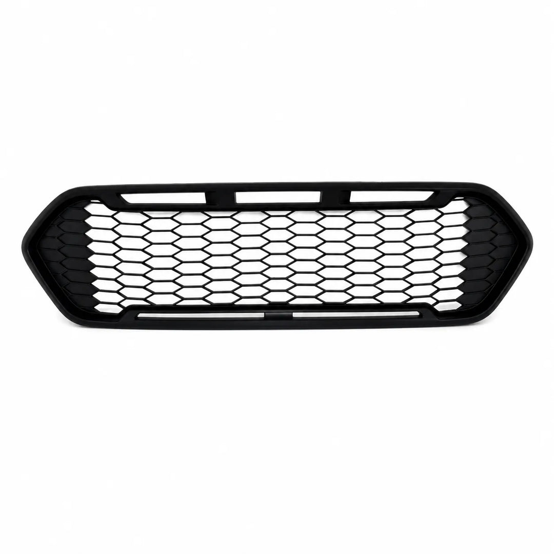 Black Front Badgeless Grille For Ford Transit Custom 2018-2023