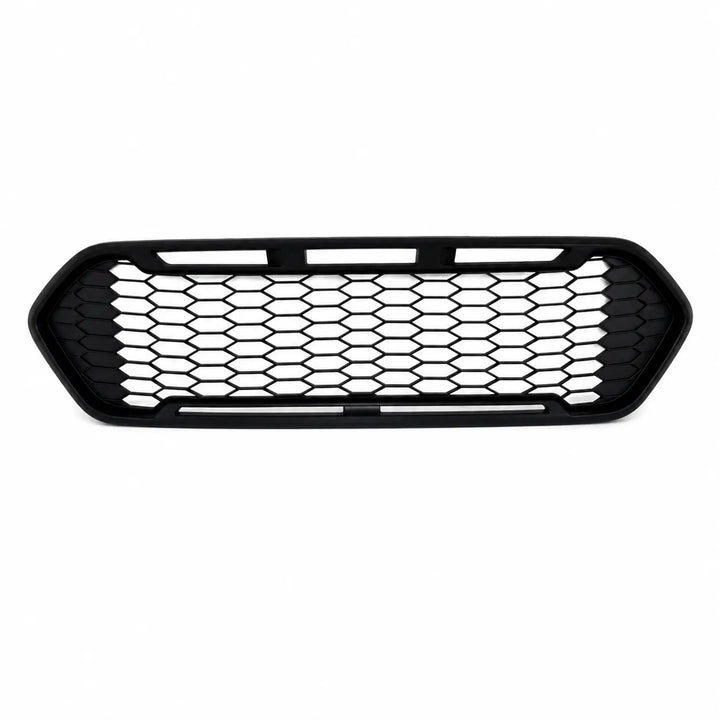 Black Front Badgeless Grille For Ford Transit Custom 2018-2023