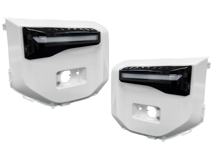 Front Bumper Panel With LED DRL Light/Indicator Fits Toyota Land Cruiser LC250 2025+