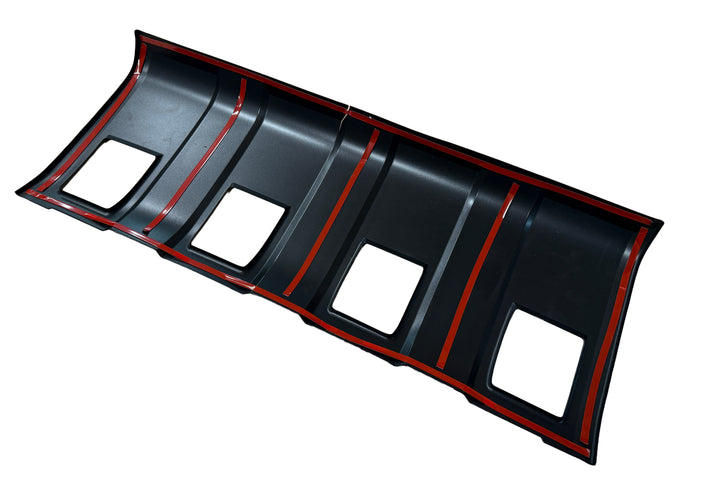 Front Bumper Guard Racing Grille Surround & Insect Screen in Gloss Black for Land Cruiser LC250 +