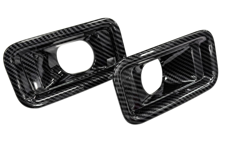 Land Cruiser LC250 2025 Front Fog Light Lamp Cover Carbon Look