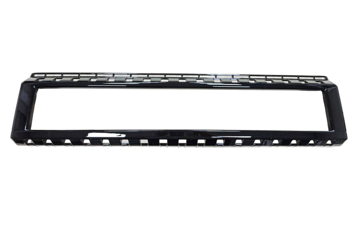 Front Bumper Guard Racing Grille Surround & Insect Screen in Gloss Black for Land Cruiser LC250 +