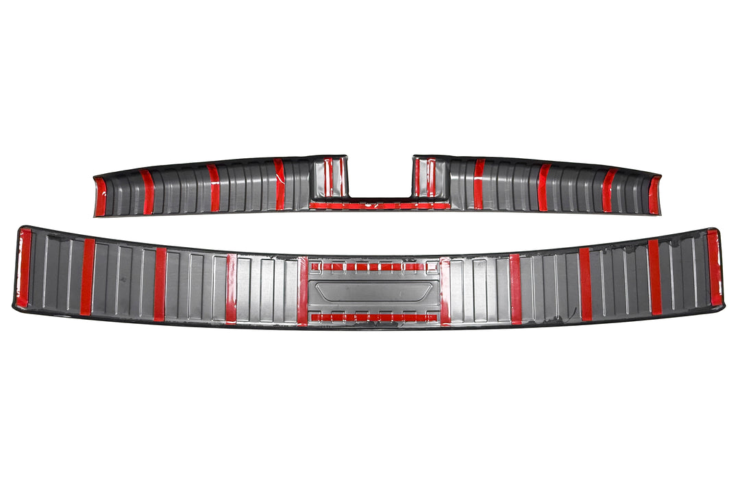 Toyota Land Cruiser LC250 2025+ Inner & Outer Rear Bumper Boot Guard Tread Plate