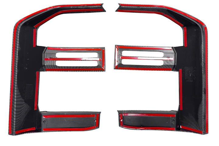 Carbon Look wear-resistant protection Cover for LC250 2025 Brakelight