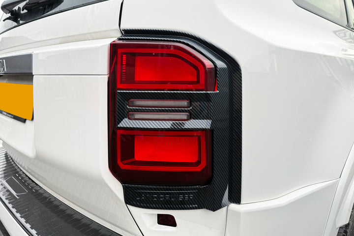Carbon Look wear-resistant protection Cover for LC250 2025 Brakelight