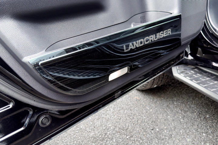 2025 Land Cruiser LC250 Stainless Steel Seat Protection Kick Plate