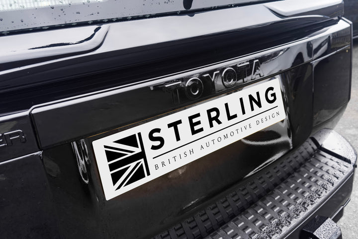 Land Cruiser LC250 Rear Door Trim Lettering in Black