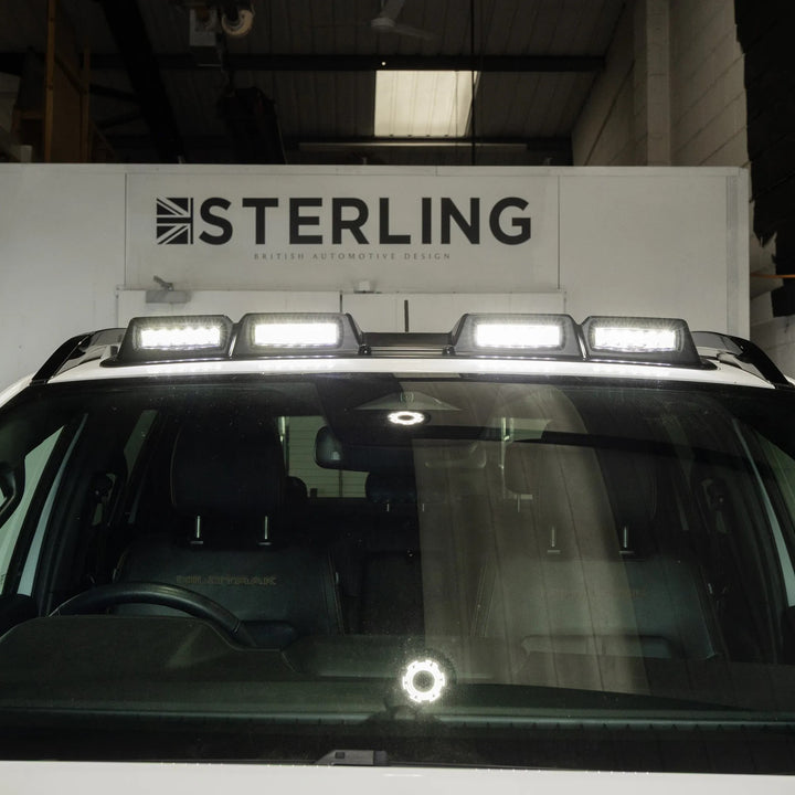 LED Roof Light For Ford Ranger T9 2023+ - Gloss Black