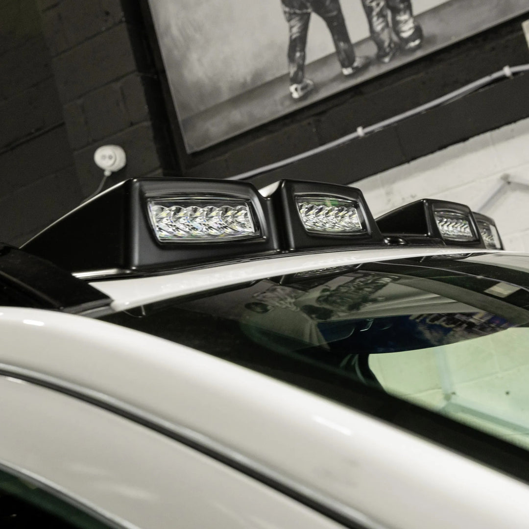 LED Roof Light For Ford Ranger T9 2023+ - Gloss Black