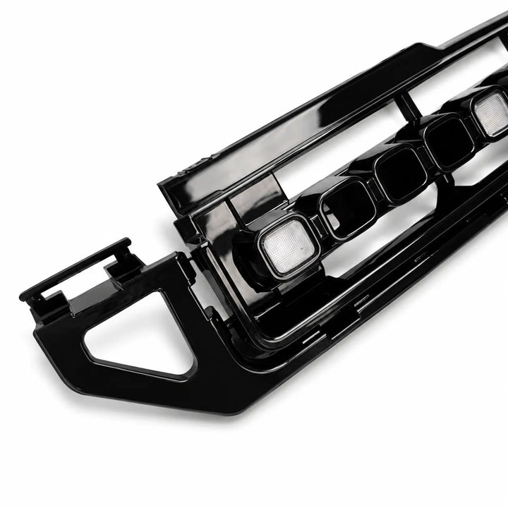 Front LED Grille For Land Rover Defender L663 2020+ - Gloss Black