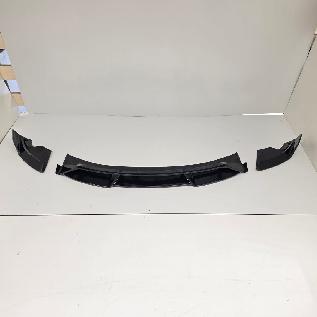 Black Front Splitter For Tesla Model 3 2023+