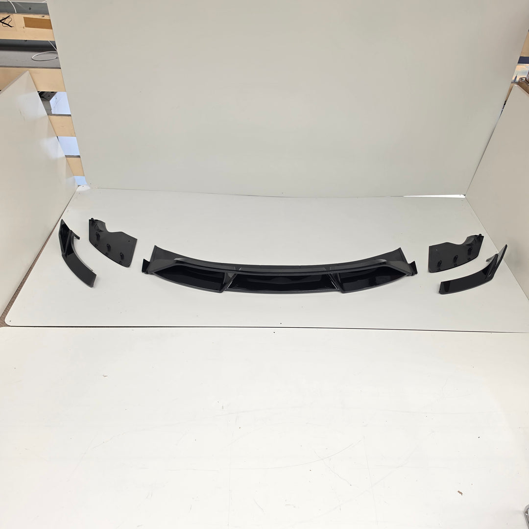 Black Front Splitter For Tesla Model 3 2023+