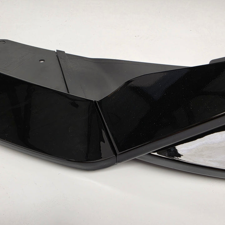 Black Front Splitter For Tesla Model 3 2023+