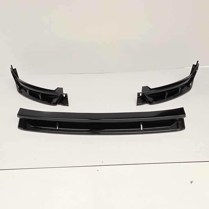 Black Front Splitter For Tesla Model Y 2025+