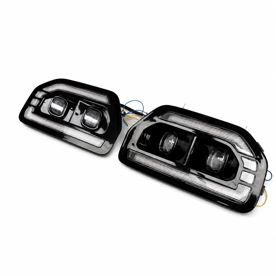 LED Fog Light For Ford Ranger T9 2023+ - Gloss Black