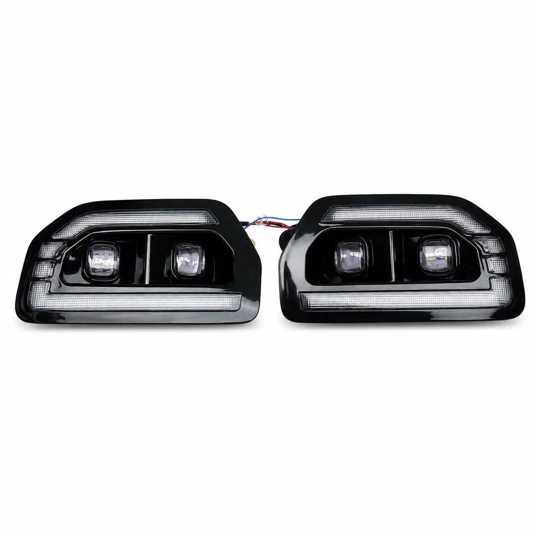 LED Fog Light For Ford Ranger T9 2023+ - Gloss Black