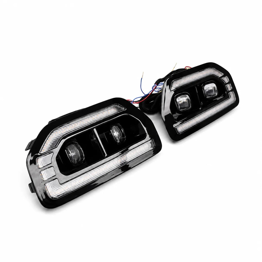 LED Fog Light For Ford Ranger T9 2023+ - Gloss Black