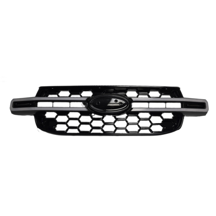 Front LED Grille For Ford Ranger T9 2023+ - Gloss Black