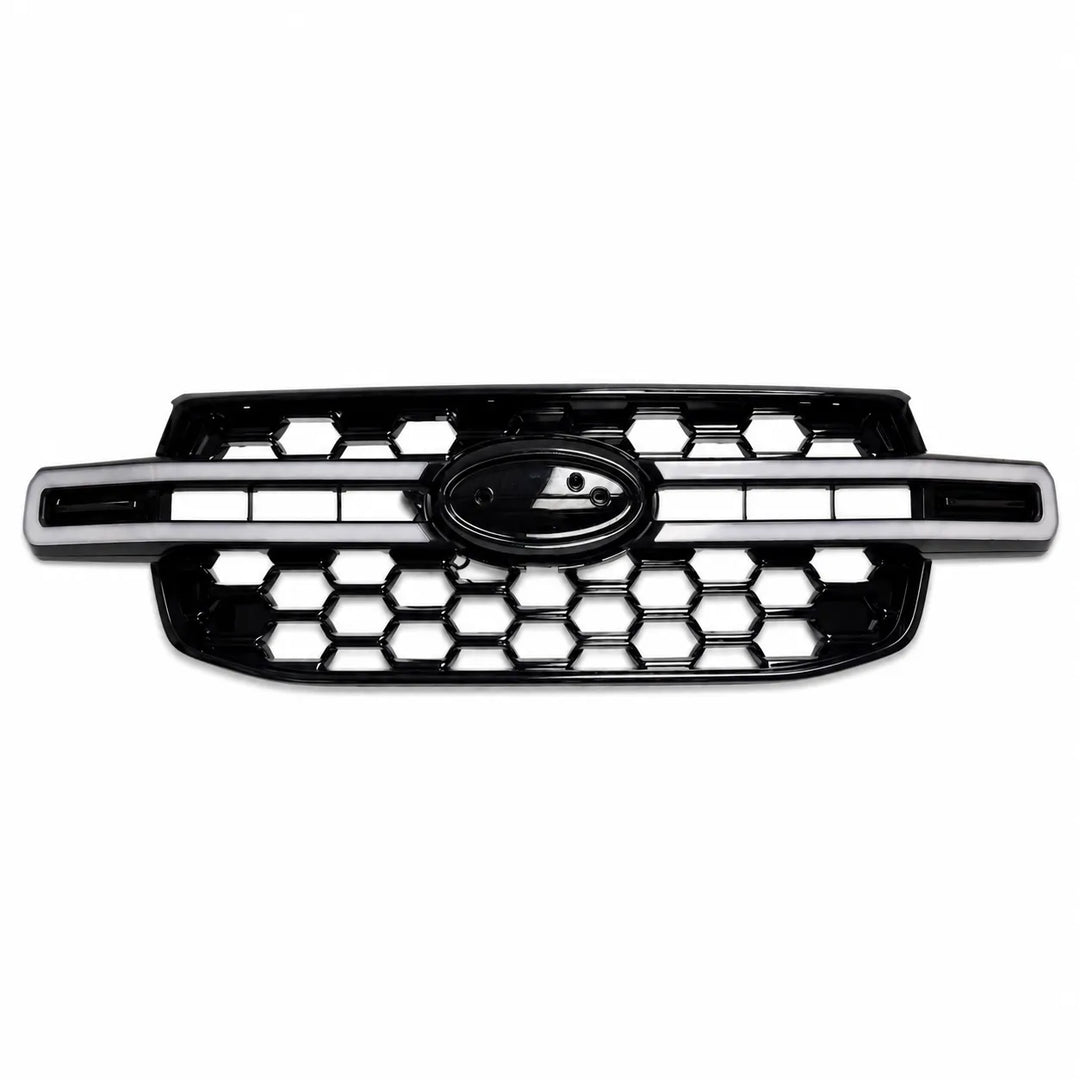Front LED Grille For Ford Ranger T9 2023+ - Gloss Black