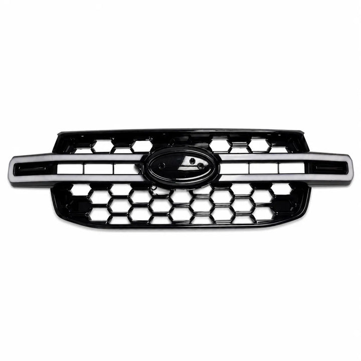 Front LED Grille For Ford Ranger T9 2023+ - Gloss Black
