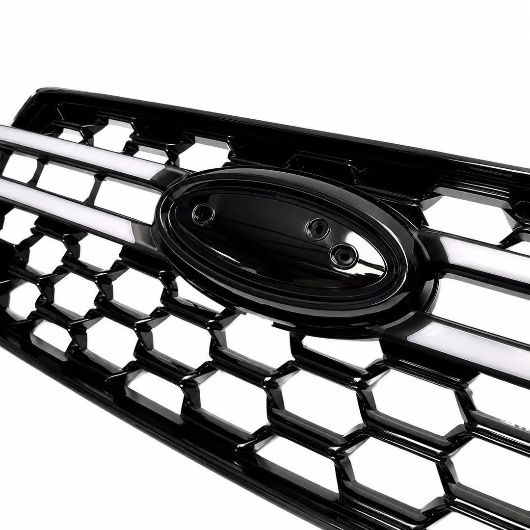 Front LED Grille For Ford Ranger T9 2023+ - Gloss Black