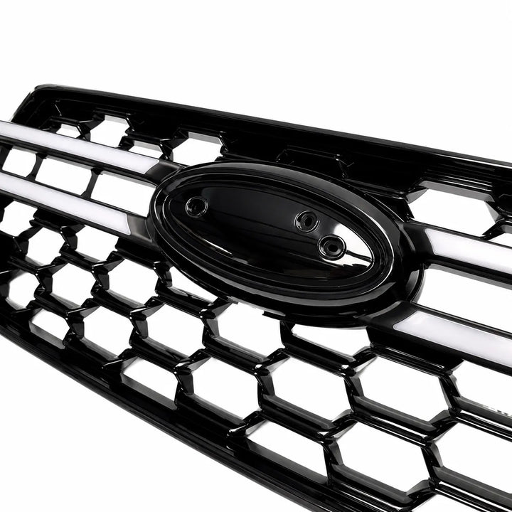Front LED Grille For Ford Ranger T9 2023+ - Gloss Black