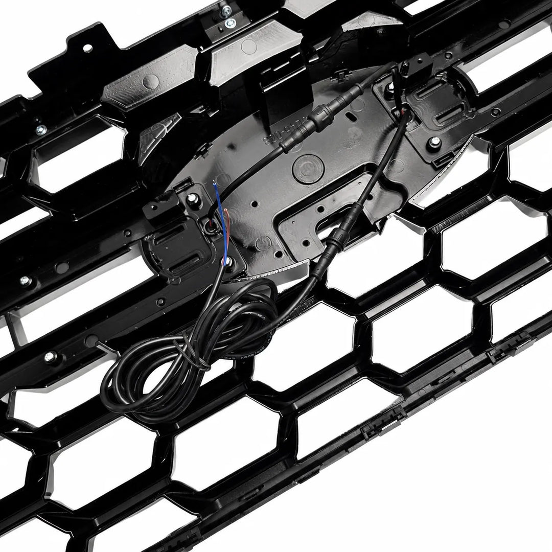 Front LED Grille For Ford Ranger T9 2023+ - Gloss Black