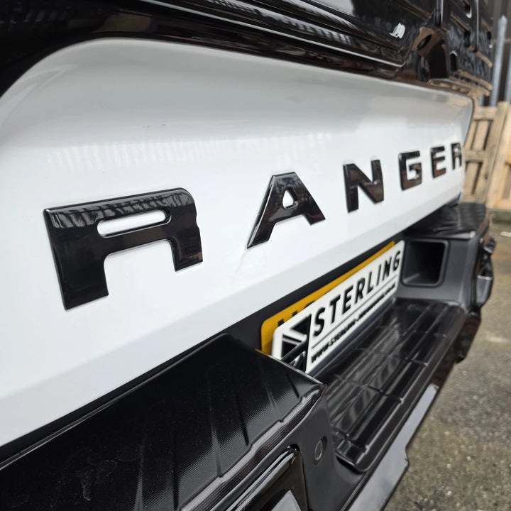 Rear Tailgate Gel Letters For Ford Ranger T9 2023+